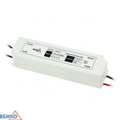 BEMKO ZASILACZ ELEKTRONICZNY LED HERMETYCZNY IP67 12V 100W B42-LDS100 (B42-LDS100)